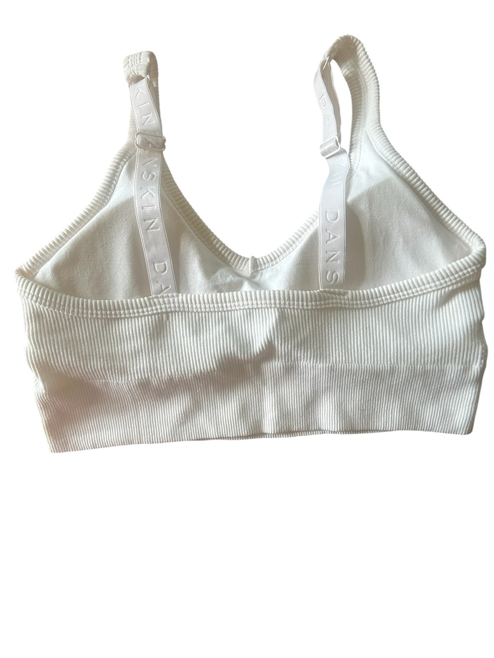 Danskin Cream Bralette Size 1X NWOT |Wireless Comfort Bra | Plus Size Loungewear - Picture 2 of 4